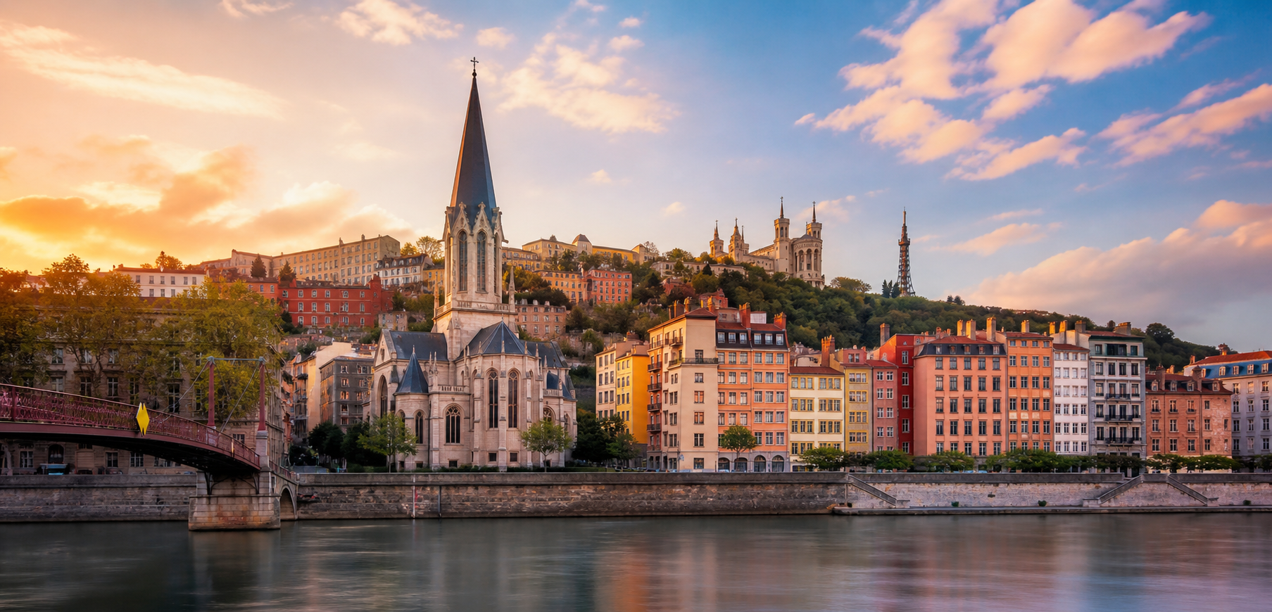 Lyon skyline and FF CAPITAL location